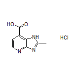 2-Methyl-1H-imidazo[4,5-b]pyridine-7-carboxylic Acid Hydrochloride
