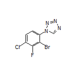 1-(2-Bromo-4-chloro-3-fluorophenyl)-1H-tetrazole