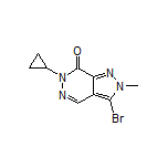 3-Bromo-6-cyclopropyl-2-methyl-2H-pyrazolo[3,4-d]pyridazin-7(6H)-one