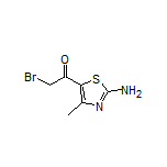 1-(2-Amino-4-methylthiazol-5-yl)-2-bromoethanone
