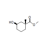 Methyl (1R,3R)-3-Hydroxy-1-methylcyclohexanecarboxylate