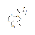 (S)-3-Bromo-1-(1,1,1-trifluoro-2-propyl)-1H-pyrazolo[3,4-d]pyrimidin-4-amine