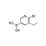 6-Bromo-5-ethylpyridine-3-boronic Acid