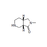 (3aS,7aS)-2-Methylhexahydro-1H-pyrrolo[3,4-c]pyridin-3(2H)-one