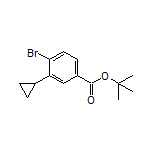 tert-Butyl 4-Bromo-3-cyclopropylbenzoate