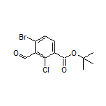 tert-Butyl 4-Bromo-2-chloro-3-formylbenzoate