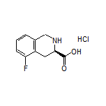 (R)-5-Fluoro-1,2,3,4-tetrahydroisoquinoline-3-carboxylic Acid Hydrochloride