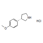 (S)-3-(4-Methoxyphenyl)pyrrolidine Hydrochloride