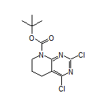 8-Boc-2,4-dichloro-5,6,7,8-tetrahydropyrido[2,3-d]pyrimidine