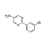 5-Amino-2-(3-bromophenyl)pyrimidine