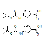 rel-(1R,4S)-4-(Boc-amino)cyclopent-2-enecarboxylic Acid