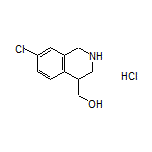 (7-Chloro-1,2,3,4-tetrahydroisoquinolin-4-yl)methanol Hydrochloride