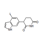 3-(4-Iodo-6-indolyl)piperidine-2,6-dione