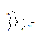 3-(6-Iodo-4-indolyl)piperidine-2,6-dione