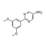 5-Amino-2-(3,5-dimethoxyphenyl)pyrimidine