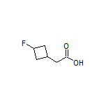 2-(3-Fluorocyclobutyl)acetic Acid