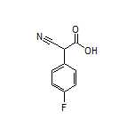 2-Cyano-2-(4-fluorophenyl)acetic Acid