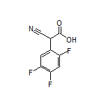 2-Cyano-2-(2,4,5-trifluorophenyl)acetic Acid