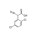2-Cyano-2-(2,5-dichlorophenyl)acetic Acid