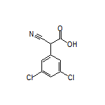 2-Cyano-2-(3,5-dichlorophenyl)acetic Acid