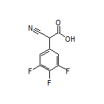 2-Cyano-2-(3,4,5-trifluorophenyl)acetic Acid