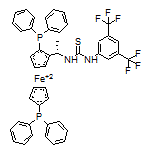 (2S)-1-[(1S)-1-[[[[3,5-Bis(trifluoromethyl)phenyl]amino]thioxomethyl]amino]ethyl]-1’,2-bis(diphenylphosphino)ferrocene