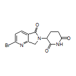 3-[2-Bromo-5-oxo-5H-pyrrolo[3,4-b]pyridin-6(7H)-yl]piperidine-2,6-dione