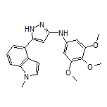 5-(1-Methyl-4-indolyl)-N-(3,4,5-trimethoxyphenyl)-1H-pyrazol-3-amine