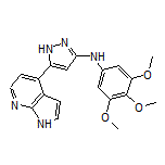 5-(7-Azaindole-4-yl)-N-(3,4,5-trimethoxyphenyl)-1H-pyrazol-3-amine