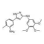 5-(3-Amino-4-methylphenyl)-N-(3,4,5-trimethoxyphenyl)-1H-pyrazol-3-amine