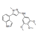 5-(4-Indolyl)-1-methyl-N-(3,4,5-trimethoxyphenyl)-1H-pyrazol-3-amine