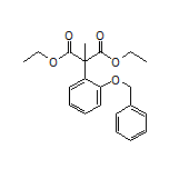 Diethyl 2-[2-(Benzyloxy)phenyl]-2-methylmalonate