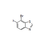 7-Bromo-6-iodobenzo[d]thiazole