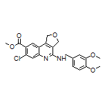 Methyl 7-Chloro-4-[(3,4-dimethoxybenzyl)amino]-1,3-dihydrofuro[3,4-c]quinoline-8-carboxylate