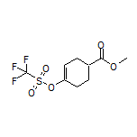 Methyl 4-[[(Trifluoromethyl)sulfonyl]oxy]-3-cyclohexenecarboxylate