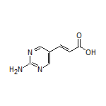 (E)-3-(2-Aminopyrimidin-5-yl)acrylic Acid