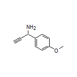 1-Amino-1-(4-methoxyphenyl)prop-2-yne
