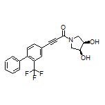 1-[(3S,4R)-3,4-Dihydroxypyrrolidin-1-yl]-3-[2-(trifluoromethyl)-[1,1’-biphenyl]-4-yl]-2-propyn-1-one