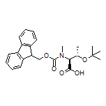(2S,3S)-2-[Fmoc-(methyl)amino]-3-(tert-butoxy)butanoic Acid