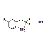 4-Fluoro-2-(1,1,1-trifluoro-2-propyl)aniline Hydrochloride