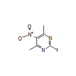 2-Iodo-4,6-dimethyl-5-nitropyrimidine