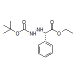 Ethyl (S)-2-(2-Boc-hydrazinyl)-2-phenylacetate