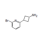 3-(6-Bromo-2-pyridyl)cyclobutanamine