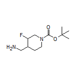 (1-Boc-3-fluoropiperidin-4-yl)methanamine