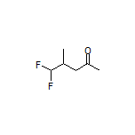 5,5-Difluoro-4-methyl-2-pentanone