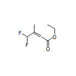 Ethyl 4,4-Difluoro-3-methylbut-2-enoate