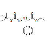 Ethyl 2-(2-Boc-hydrazinyl)-2-phenylacetate