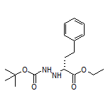 Ethyl (R)-2-(2-Boc-hydrazinyl)-4-phenylbutanoate