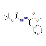 Methyl 2-(2-Boc-hydrazinyl)-2-benzylacetate