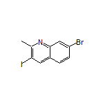 7-Bromo-3-iodo-2-methylquinoline